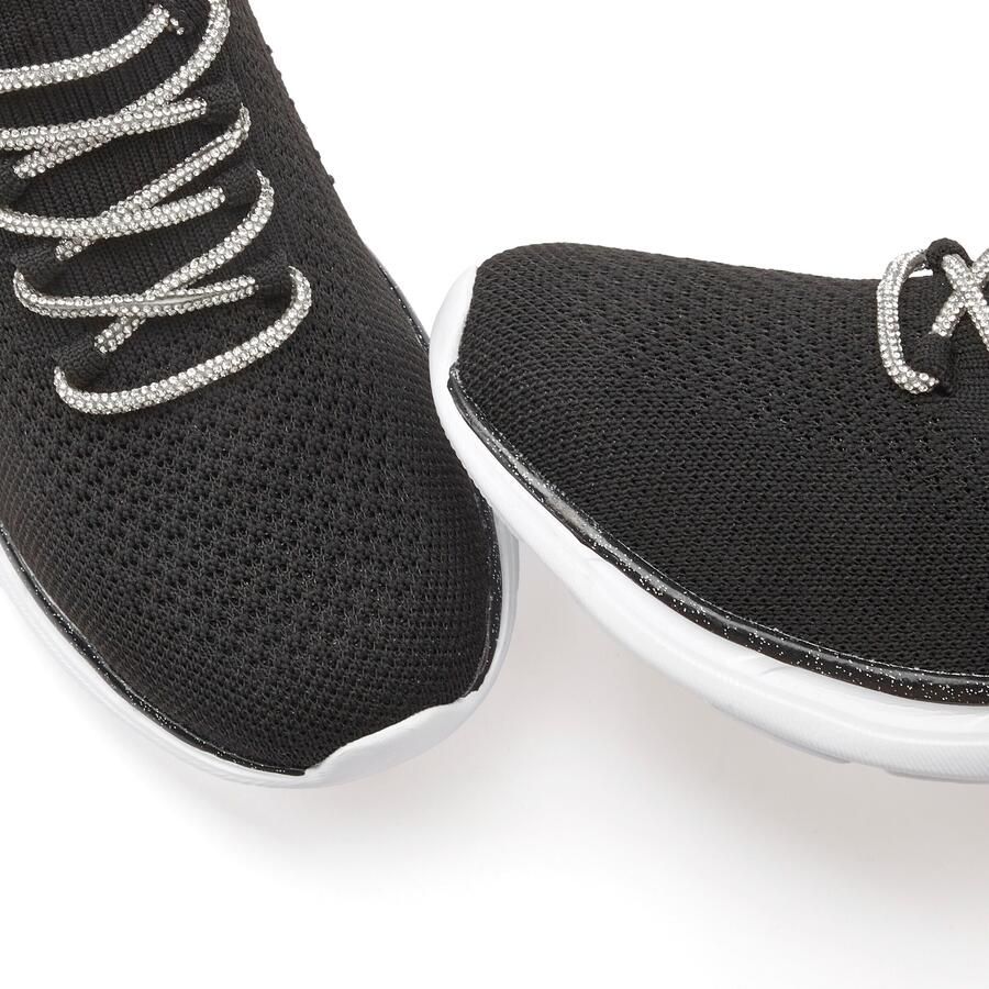 Lascana Sneakers met modieuze glinsterende veters vegan - Foto 2