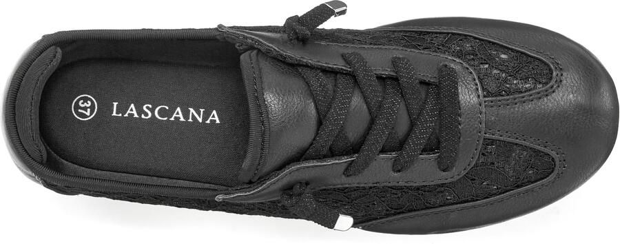 Lascana Sneakers Vrijetijdsschoen halfschoen met modieuze puntdetails - Foto 3