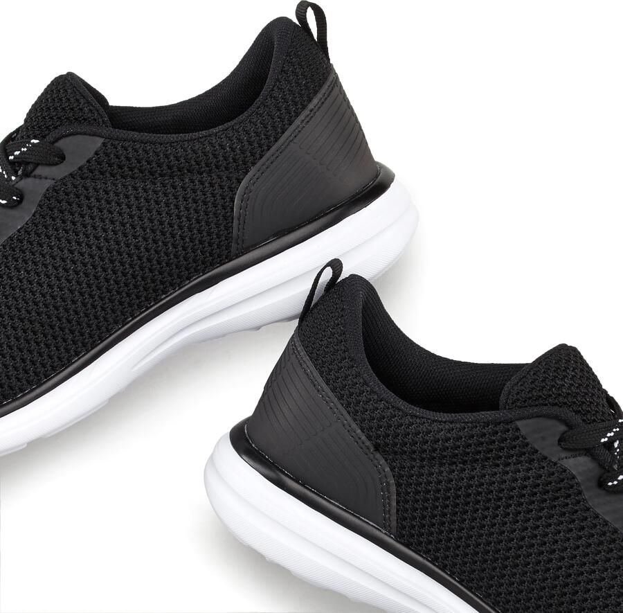 Lascana Sneakers Veterschoen lage schoen vrijetijdsschoen ultralicht VEGAN - Foto 2