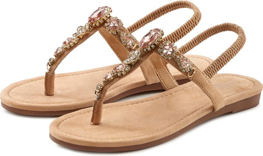 LASCANA Teenslipper beige - Foto 4