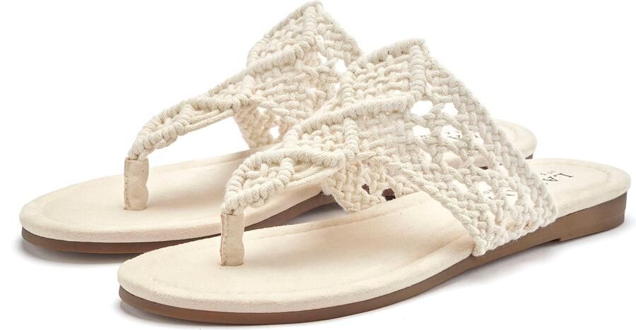 LASCANA Teenslipper beige - Foto 5