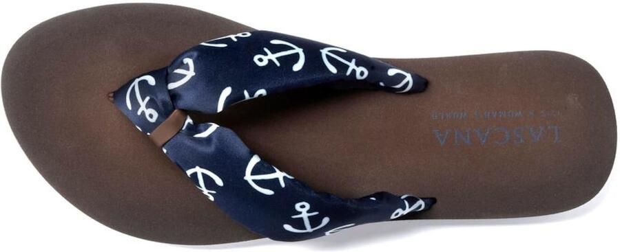 Lascana Badslippers Sandaal pantoffel Teenslipper badschoen ultralicht met zachte band VEGAN - Foto 6