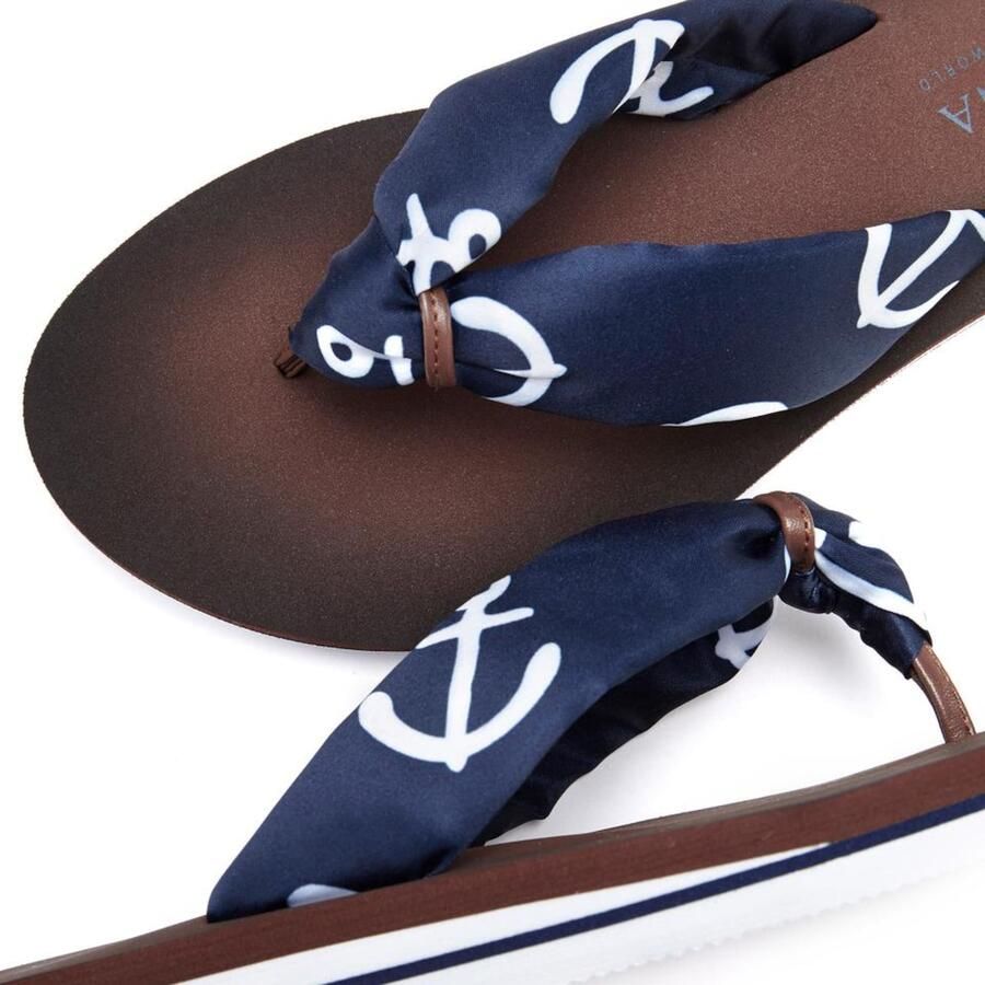 Lascana Badslippers Sandaal pantoffel Teenslipper badschoen ultralicht met zachte band VEGAN - Foto 2