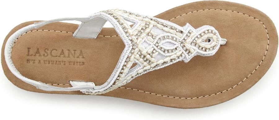 LASCANA Teenslipper crème - Foto 5
