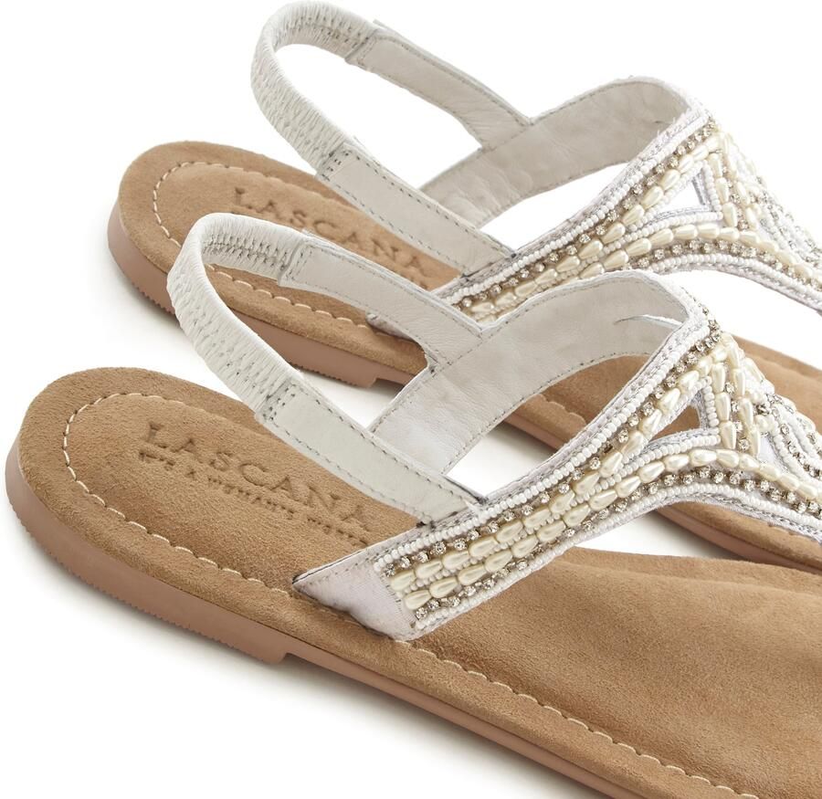 LASCANA Teenslipper crème - Foto 3