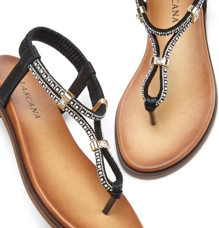LASCANA Teenslipper gemengde kleuren zwart - Foto 3