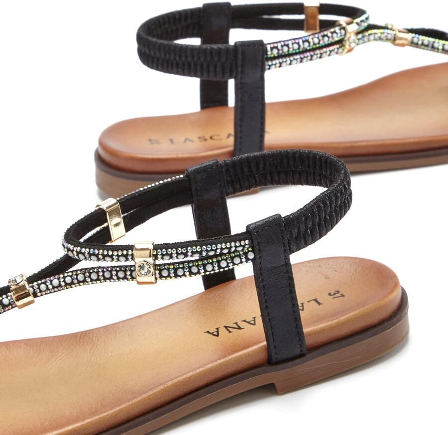 LASCANA Teenslipper gemengde kleuren zwart - Foto 2