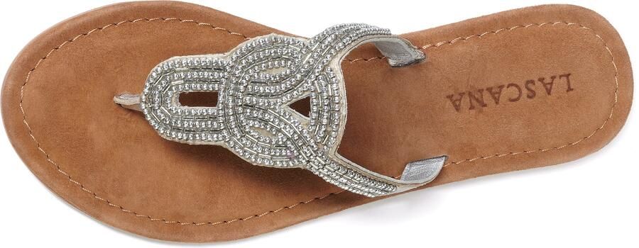 LASCANA Teenslipper zilver - Foto 5