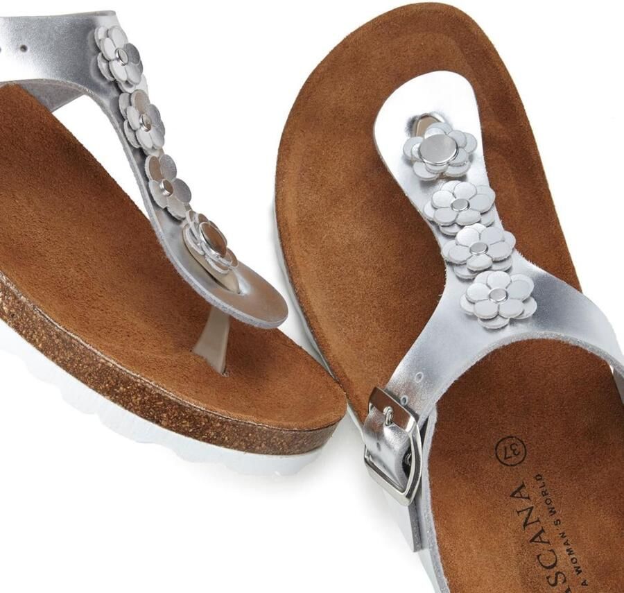 LASCANA Teenslipper zilver - Foto 2