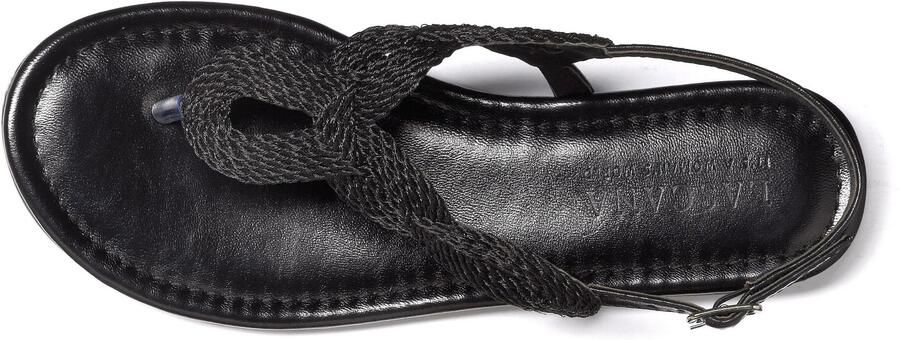 Lascana Teenslippers Sandaal pantoletten in metallic-look VEGAN - Foto 6
