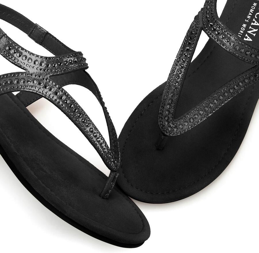 LASCANA Teenslipper zwart - Foto 2