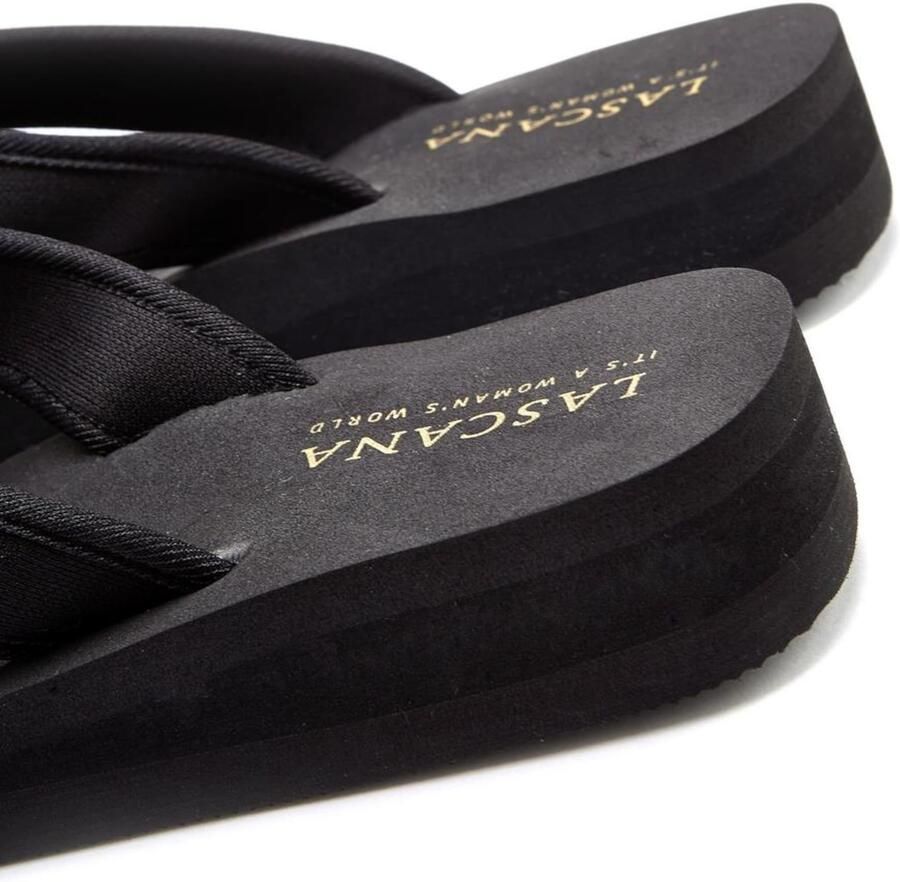 Lascana Badslippers Sandaal pantoffel Teenslipper badschoen met ringapplicatie "Italy" VEGAN - Foto 3