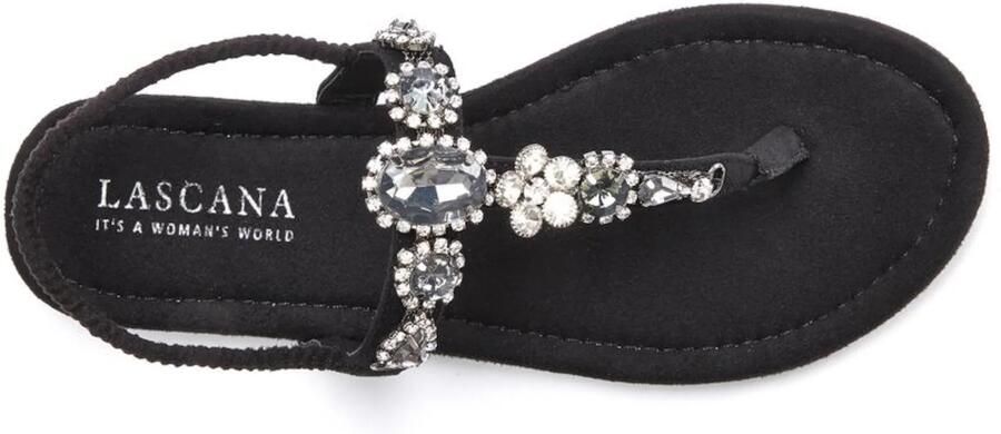 LASCANA Teenslipper zwart - Foto 6