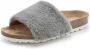 Lascana Slippers Pantoffel Mule sandaal open schoen kurken voetbed pantoffel - Thumbnail 2