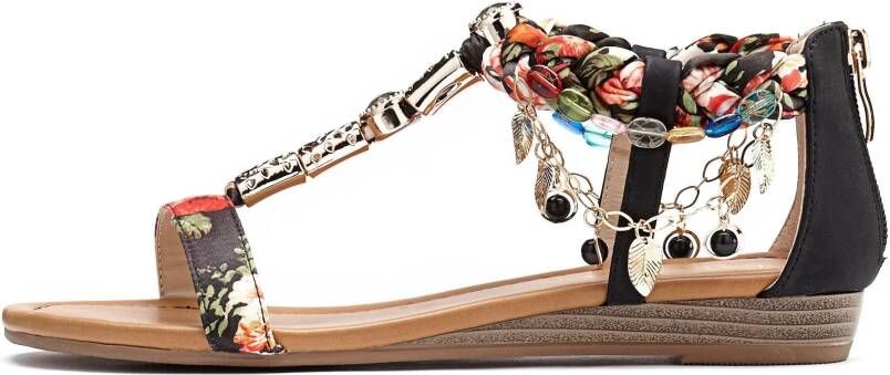 Lascana Sandalen Zomerschoen Sandalette zomerschoen in festival-look VEGAN
