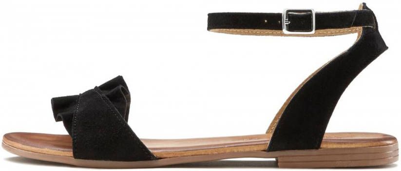 Lascana teenslippertjes in metallic-look