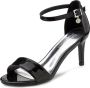 Lascana Highheel sandaaltjes High heel sandaal bandjessandaal in tijdloos ontwerp riem-sandaal vegan - Thumbnail 2