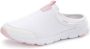 Lascana Sneakers Lage schoen vrijetijdsschoen sabot clogs van licht mesh-materiaal - Thumbnail 2