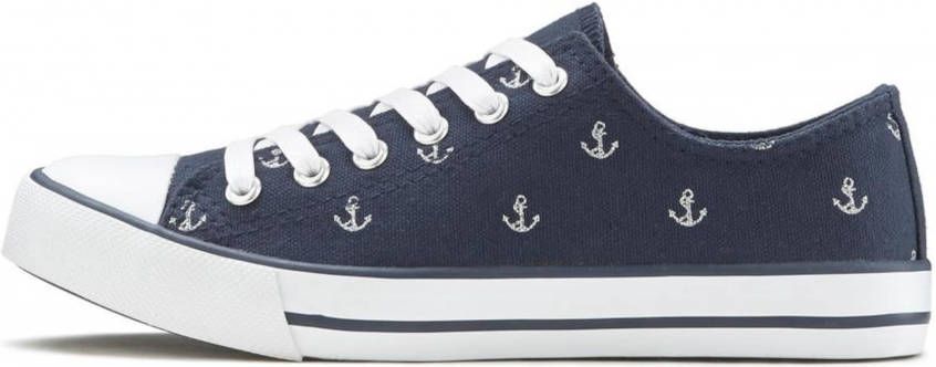 LASCANA Sneakers laag blauw - Foto 1