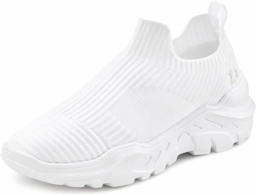 Lascana Sneakers Lage schoen slipper vrijetijdsschoen om in te glippen VEGAN - Foto 2