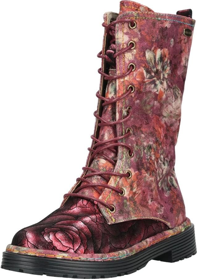 Laura Vita Laarzen robijnrood