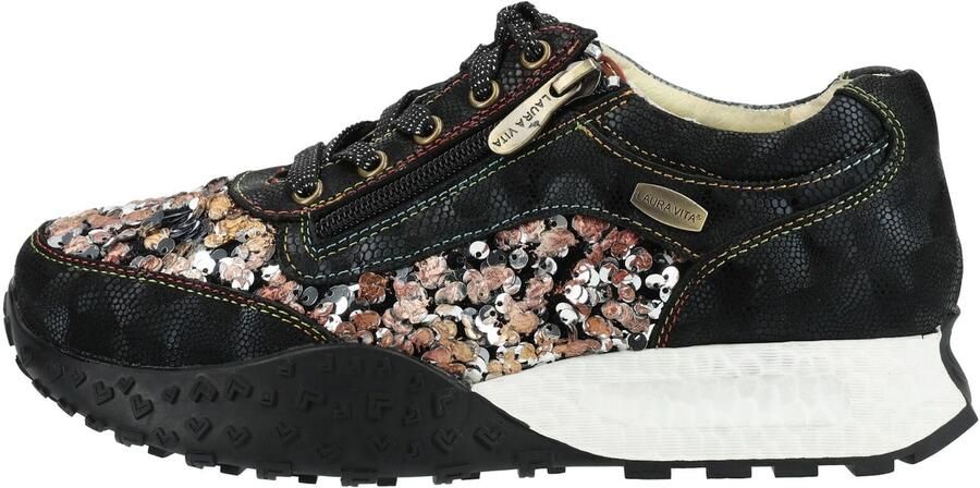 Laura Vita Sneakers laag rose-goud zwart - Foto 6