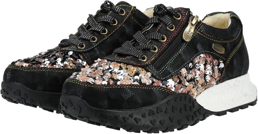 Laura Vita Sneakers laag rose-goud zwart - Foto 5