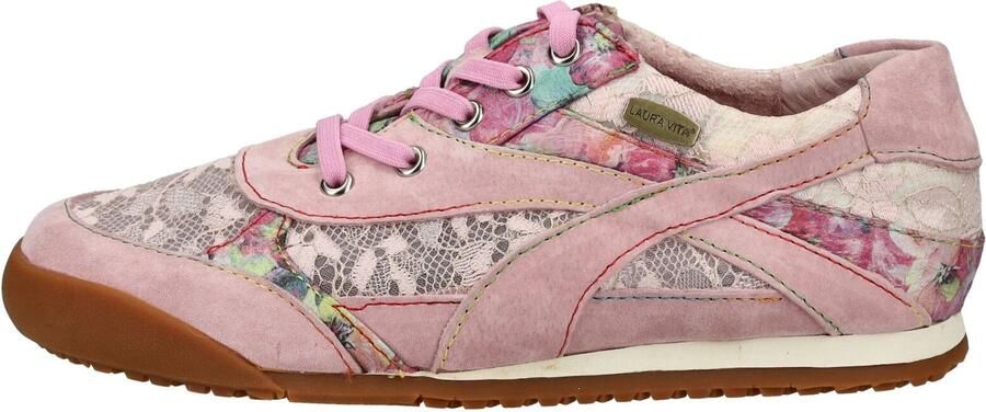 Laura Vita Sneakers laag turquoise pitaja roze oudroze pastelroze - Foto 6