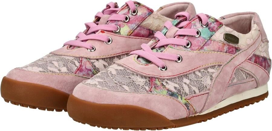 Laura Vita Sneakers laag turquoise pitaja roze oudroze pastelroze - Foto 5