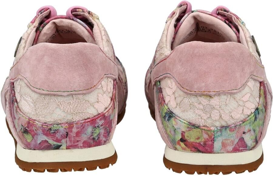 Laura Vita Sneakers laag turquoise pitaja roze oudroze pastelroze - Foto 3