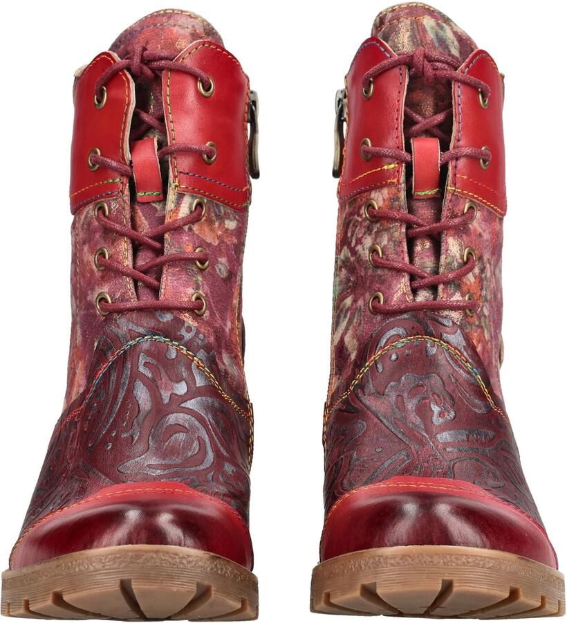Laura Vita Veterboot Cocrailo 24 SOA0053-24G Grenat Rood - Foto 2