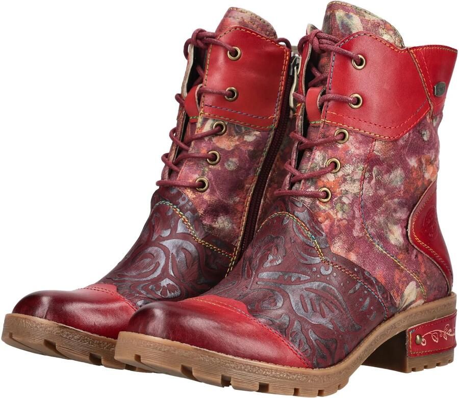 Laura Vita Veterboot Cocrailo 24 SOA0053-24G Grenat Rood - Foto 4