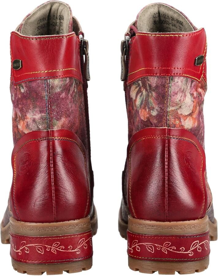 Laura Vita Veterboot Cocrailo 24 SOA0053-24G Grenat Rood - Foto 5