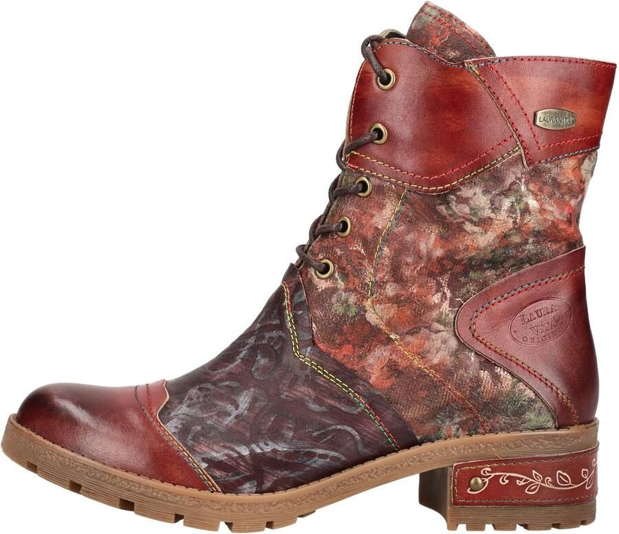 Laura Vita Veterboot Cocrailo 24 SOA0053-24G Chataigne Roodbruin - Foto 5