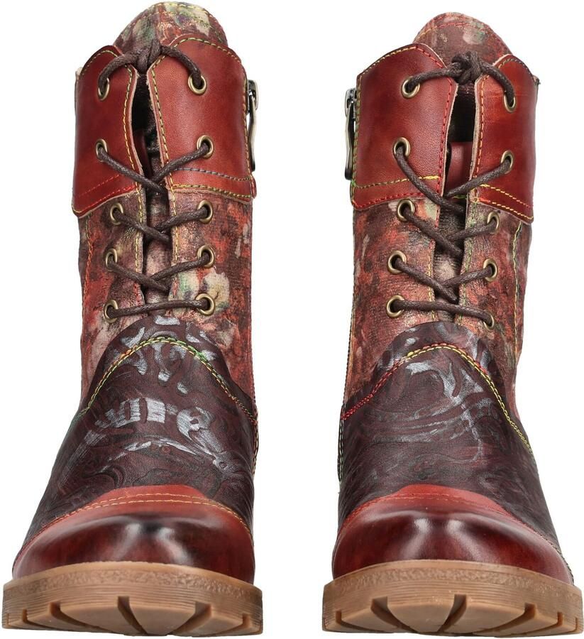 Laura Vita Veterboot Cocrailo 24 SOA0053-24G Chataigne Roodbruin - Foto 3