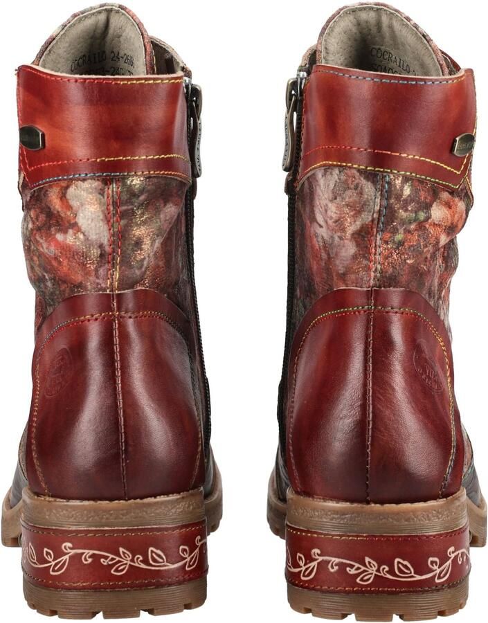 Laura Vita Veterboot Cocrailo 24 SOA0053-24G Chataigne Roodbruin - Foto 6