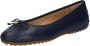 Ralph Lauren Donkerblauwe leren ballerina's Blue Dames - Thumbnail 2