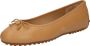 Ralph Lauren Beige leren ballerina's Jayna Beige Dames - Thumbnail 2