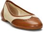 Lauren Ralph Lauren Ballerinas Jayna Wingtp Flats Ballet in beige - Thumbnail 2