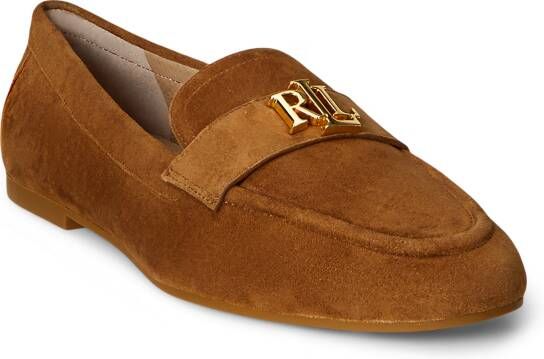 LAUREN RALPH LAUREN Loafers Dames Averi Iii Flats Loafer Maat: 38 Materiaal: Suède Kleur: Cognac - Foto 6
