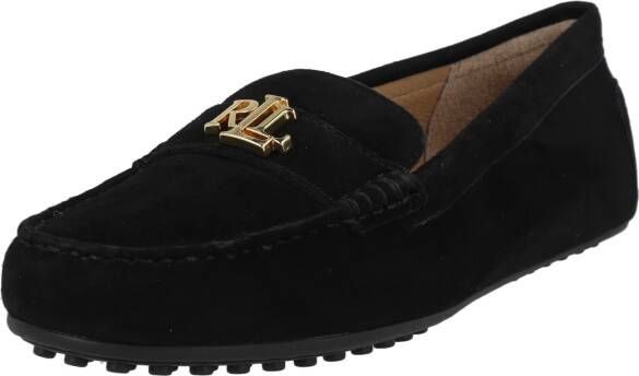 Lauren Ralph Lauren Leren loafers met labelapplicatie van Lauren Ralph LaureL model 'BARNSBURY' - Foto 4