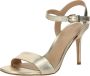 Lauren Ralph Lauren Sandalen van leer met doornsluiting model 'GWEN' - Thumbnail 1