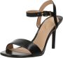 Lauren Ralph Lauren Leren sandalen met naaldhak model 'GWEN' - Thumbnail 4
