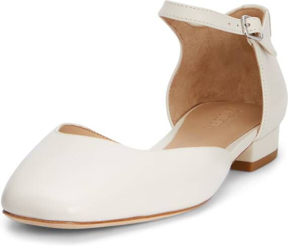 Lauren Ralph Lauren Emellie Mj Flats Mary Jane in crème