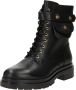 Lauren Ralph Lauren Boots van leer met labeldetail model 'CAMMIE' - Thumbnail 3