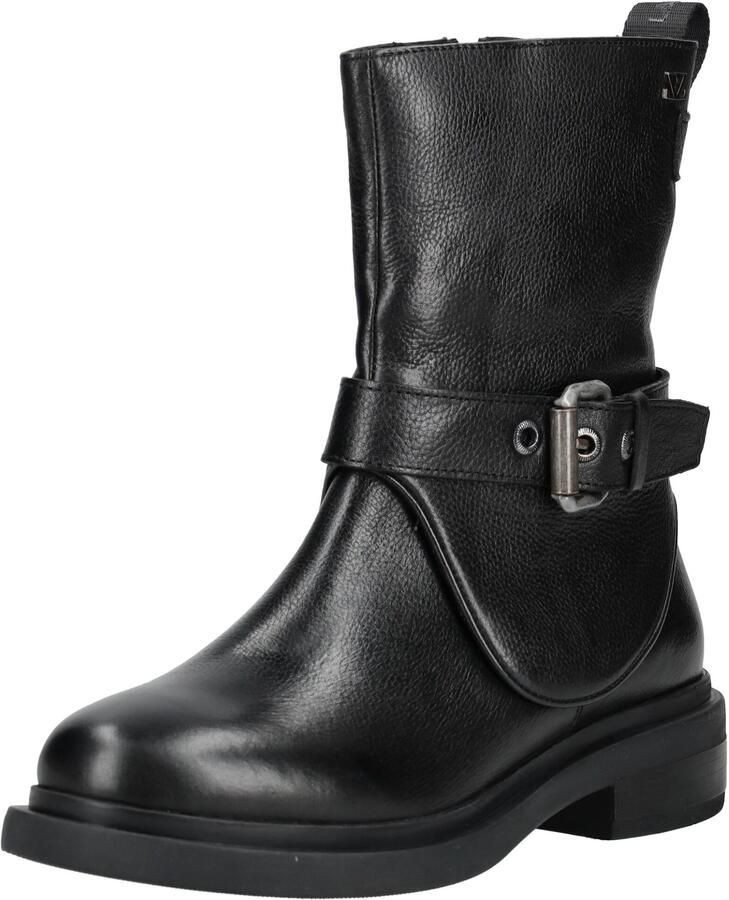 Lazamani Erin Dames Boots Leer Black