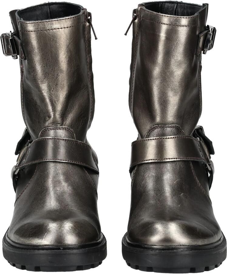 Lazamani Vintage Biker boots zilver Leer Dames - Foto 2