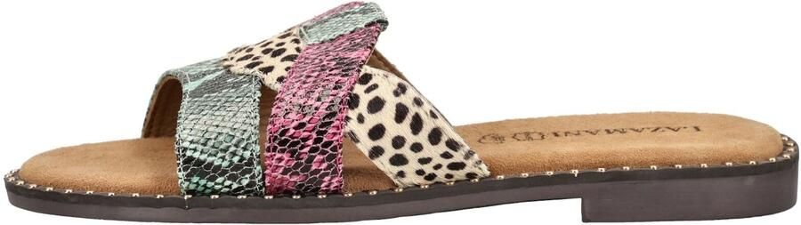 Lazamani Platte sandalen Muiltjes SUZE MULTI