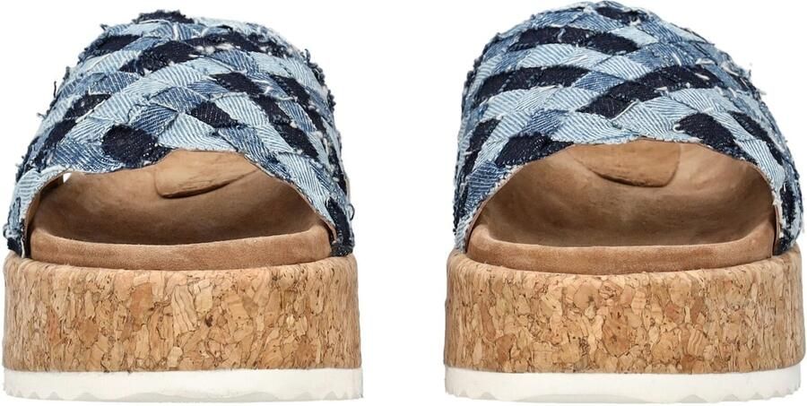 LAZAMANI Muiltjes blauw denim lichtblauw donkerblauw - Foto 4