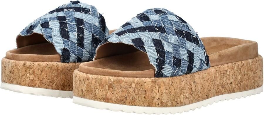 LAZAMANI Muiltjes blauw denim lichtblauw donkerblauw - Foto 6